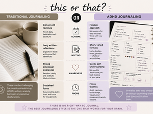 Neurodiverse Journaling: A Different Way to Understand Your Mind