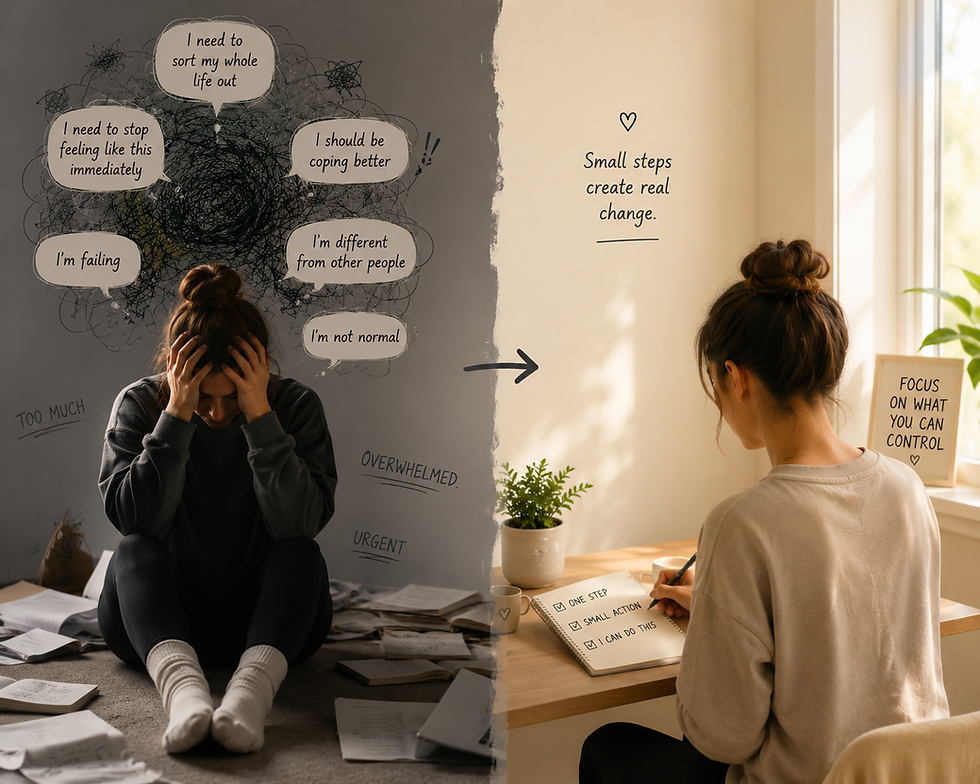 The First Steps to Manage Anxiety