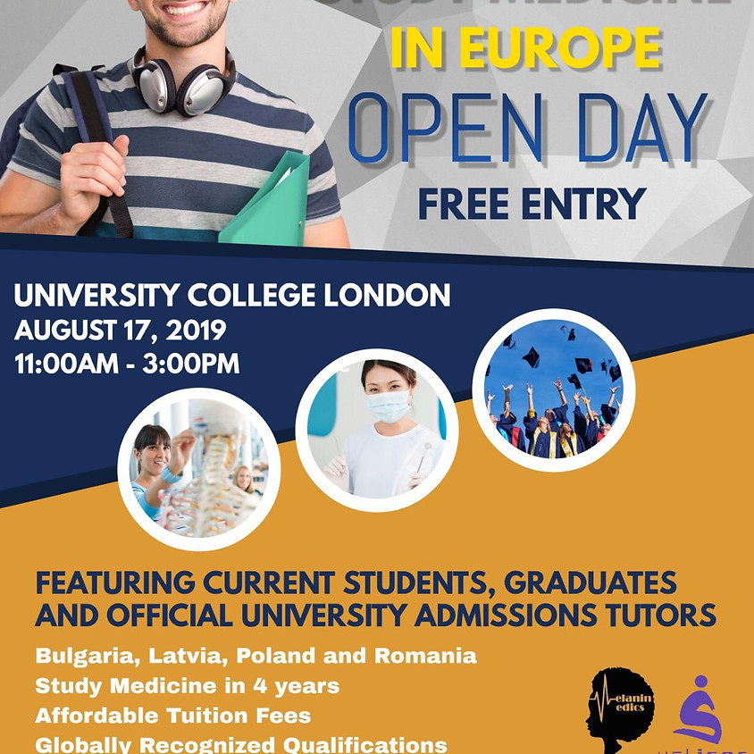 Study Medicine in Europe Open Day