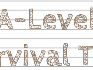 TOP 13 A-LEVEL SURVIVAL TIPS!