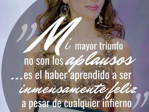 Mi mayor triunfo no son...