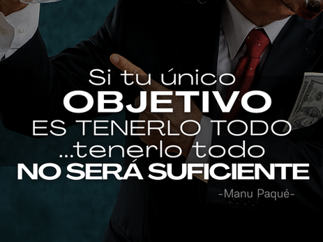 El dinero no compra...