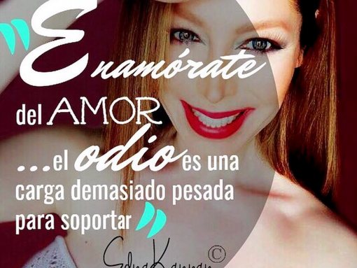 Enamórate del amor...