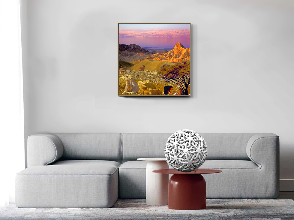Original oil on linen canvas 78 by 78 cm. Shipped Unframed