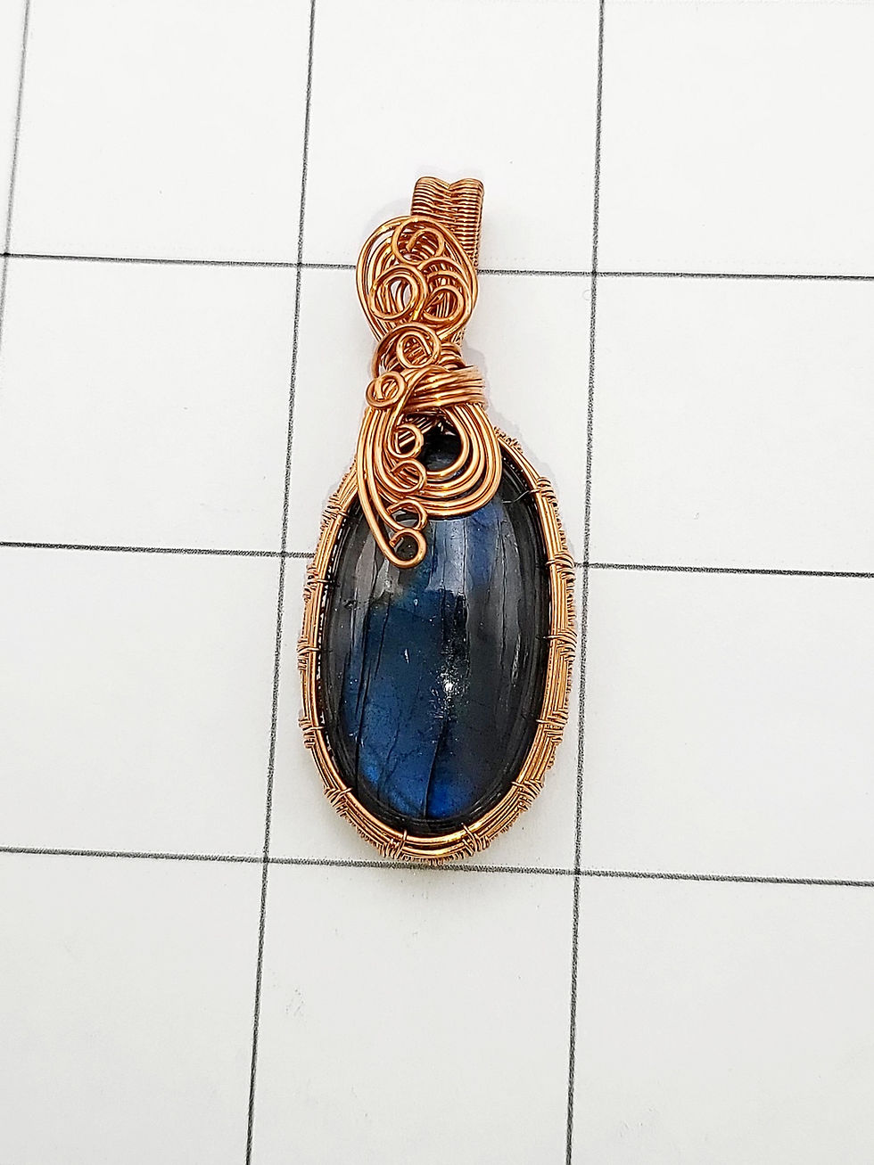 Thumbnail: Blue Eclipse - Labradorite Pendant