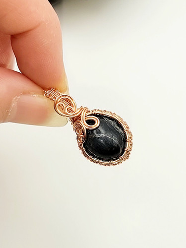 Falcon's Eye Pendant | Made with the Hart