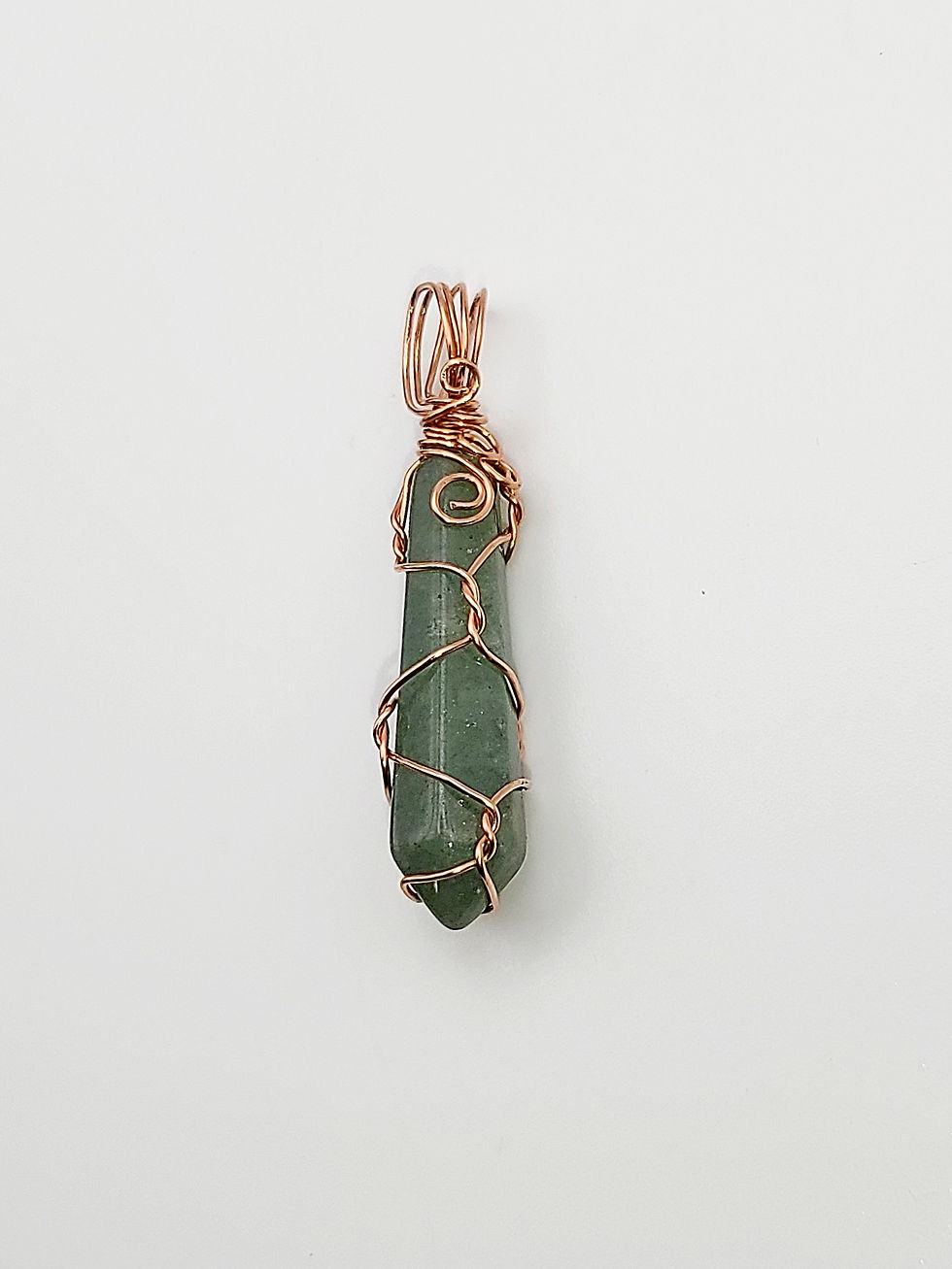 Thumbnail: Green Harmony - Green Aventurine Point Pendant