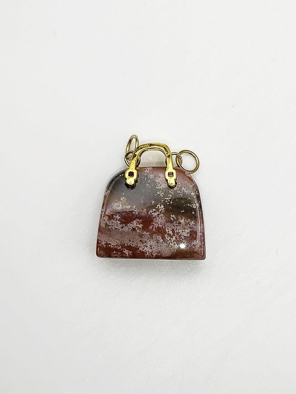 Thumbnail: Mermaid's Purse - Ocean Jasper Purse Pendant