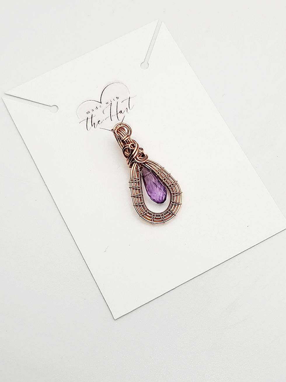 Thumbnail: Amethyst Dangle Pendant 