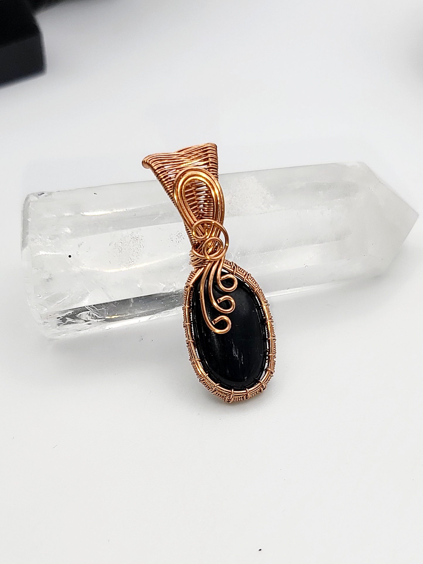 Black Tourmaline Pendant 