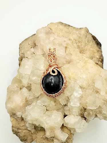 Falcon's Eye Pendant | Made with the Hart
