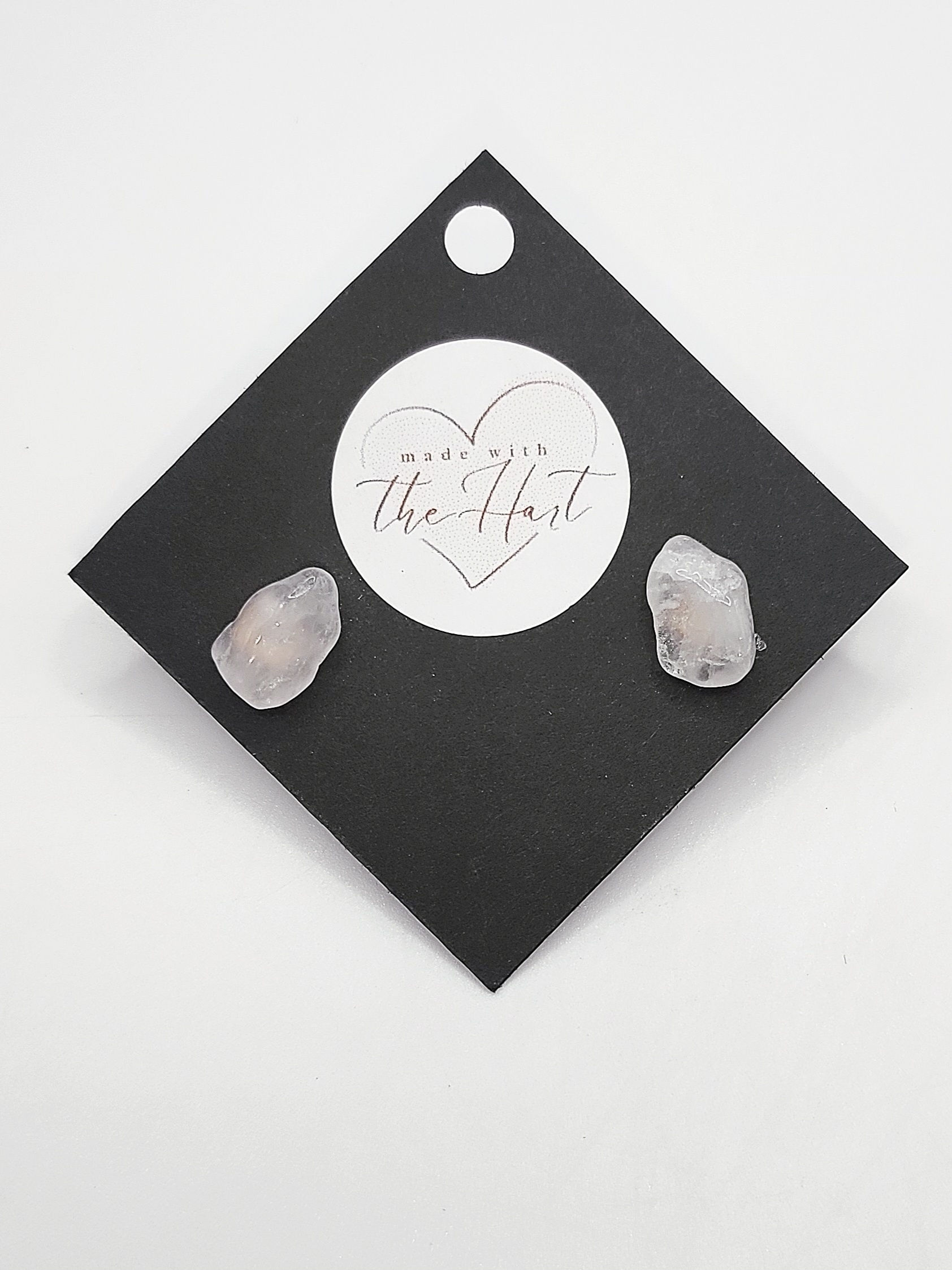 Rose Quartz Earrings 