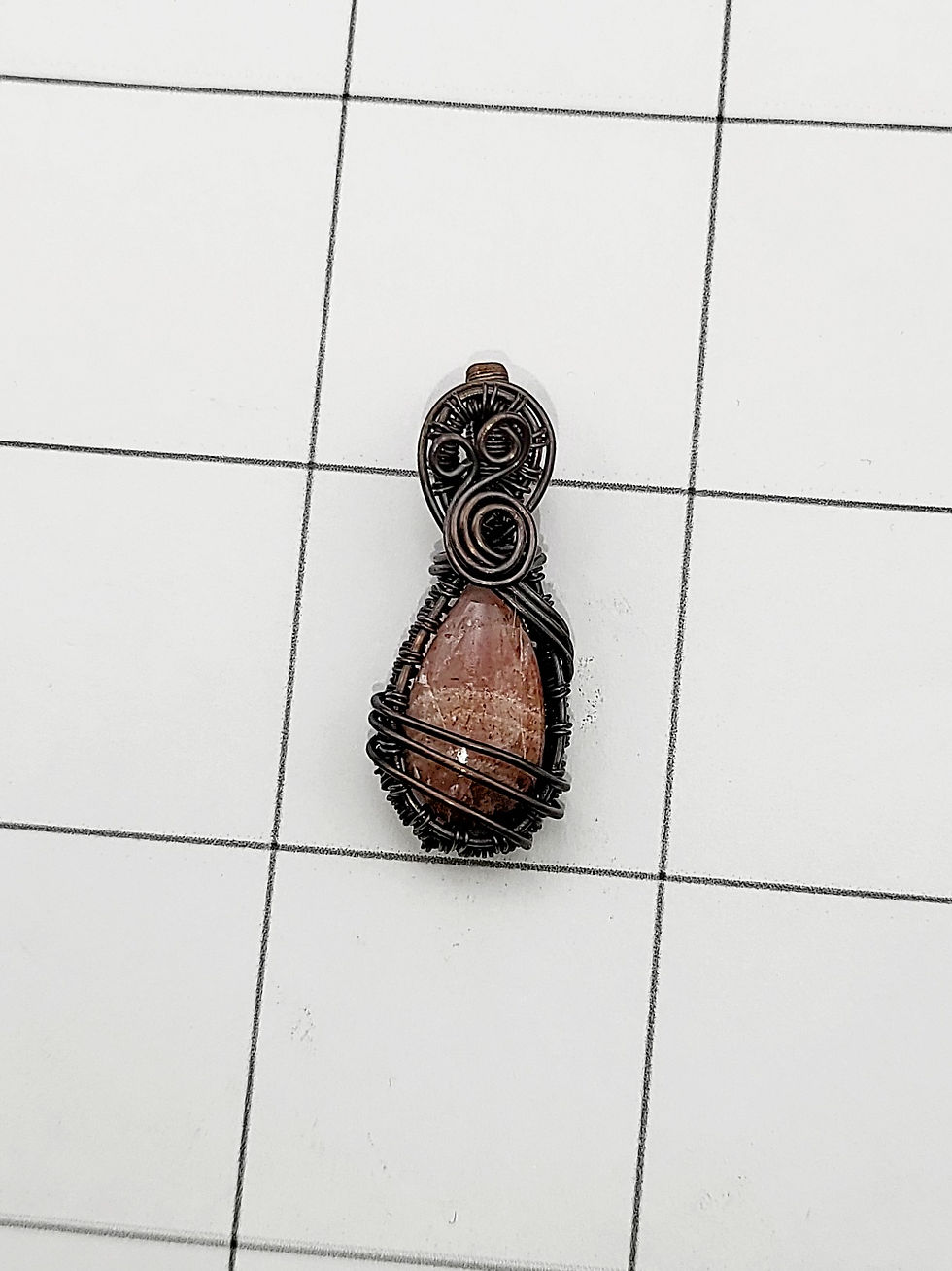 Thumbnail: Duskwoven Sun - Sunstone Pendant