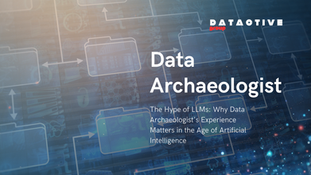 The Hype of LLMs: Why Data Archaeologist's Experience Matters in the Age of Artificial Intelligence