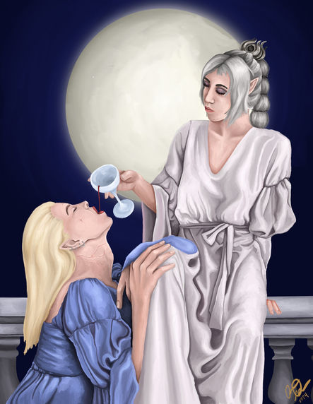 Saren and Shadowheart