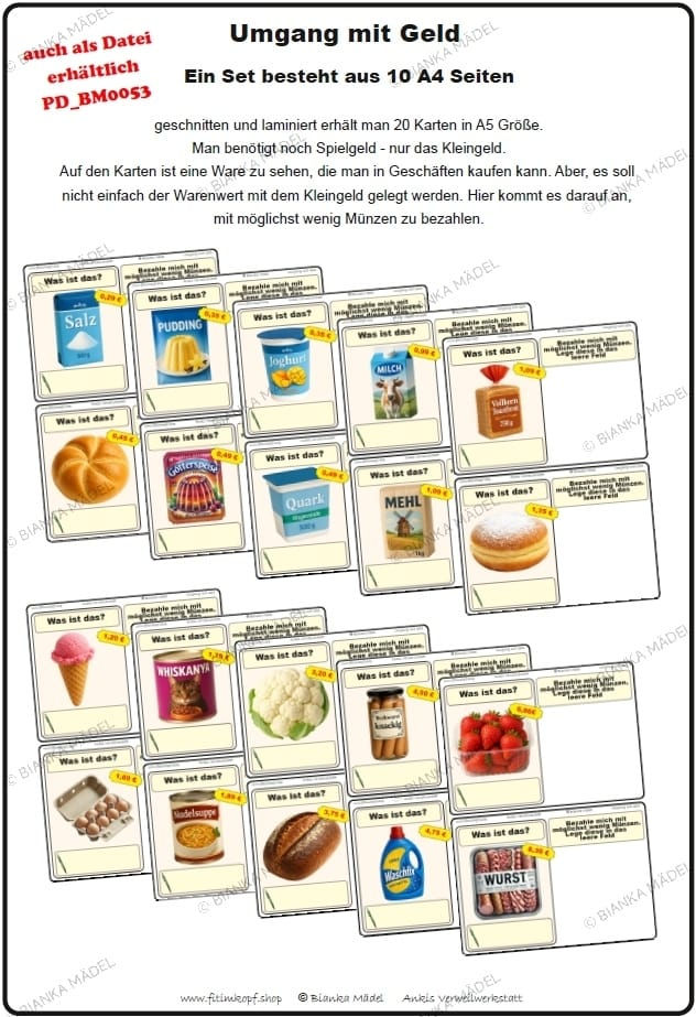 Umgang mit Geld (Karte 1-20)