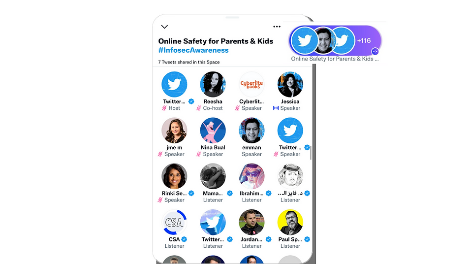 Cybersecurity Awareness Month with Twitter