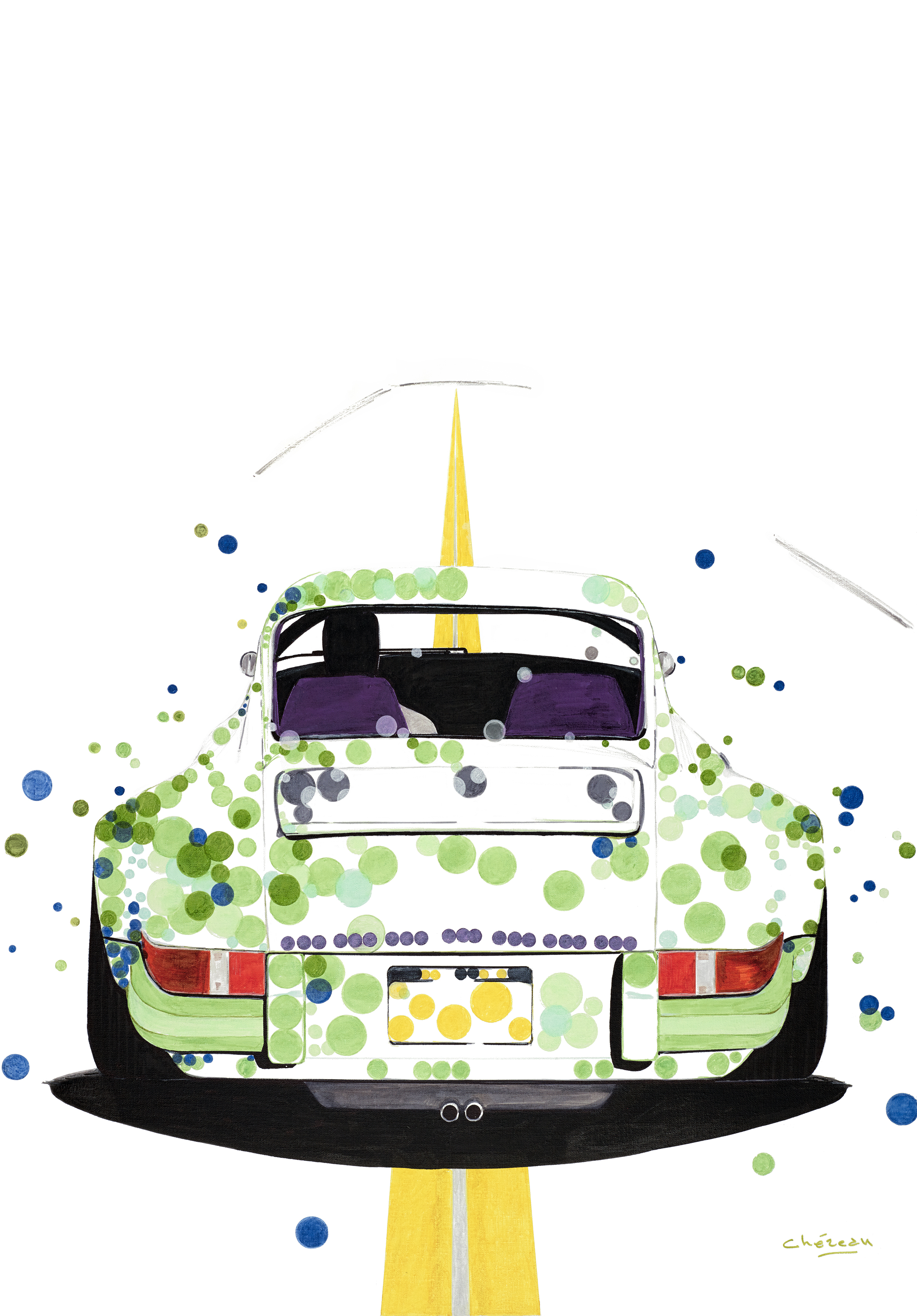 911 Singer verte