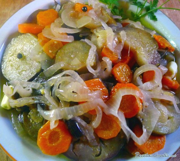 escabeche de verduras