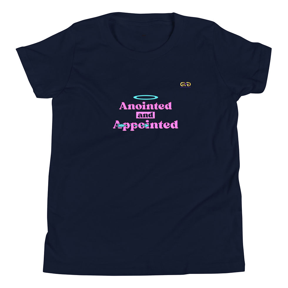 Thumbnail: GLG ANOINTED AND APPOINTED Teen's Tee (Male)