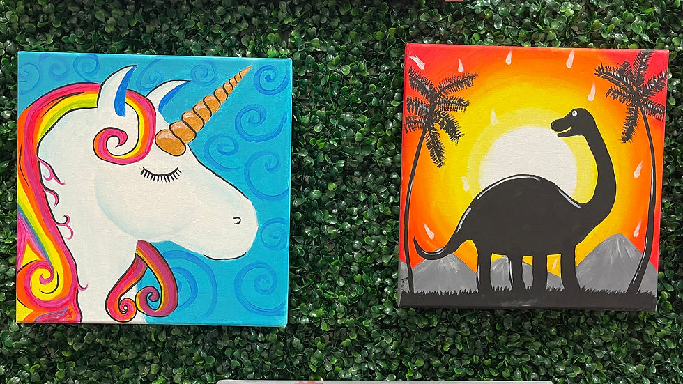 Unicorns and Dinosaurs - Spring Break Week 