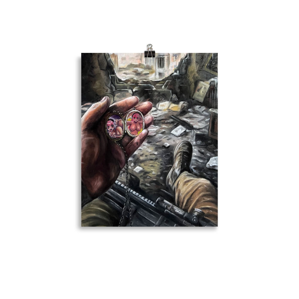 war and anime Poster