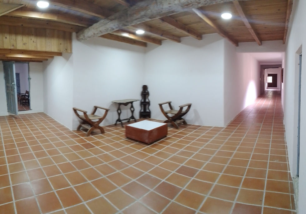 Distribuidores del edificio principal (Salas de estar)