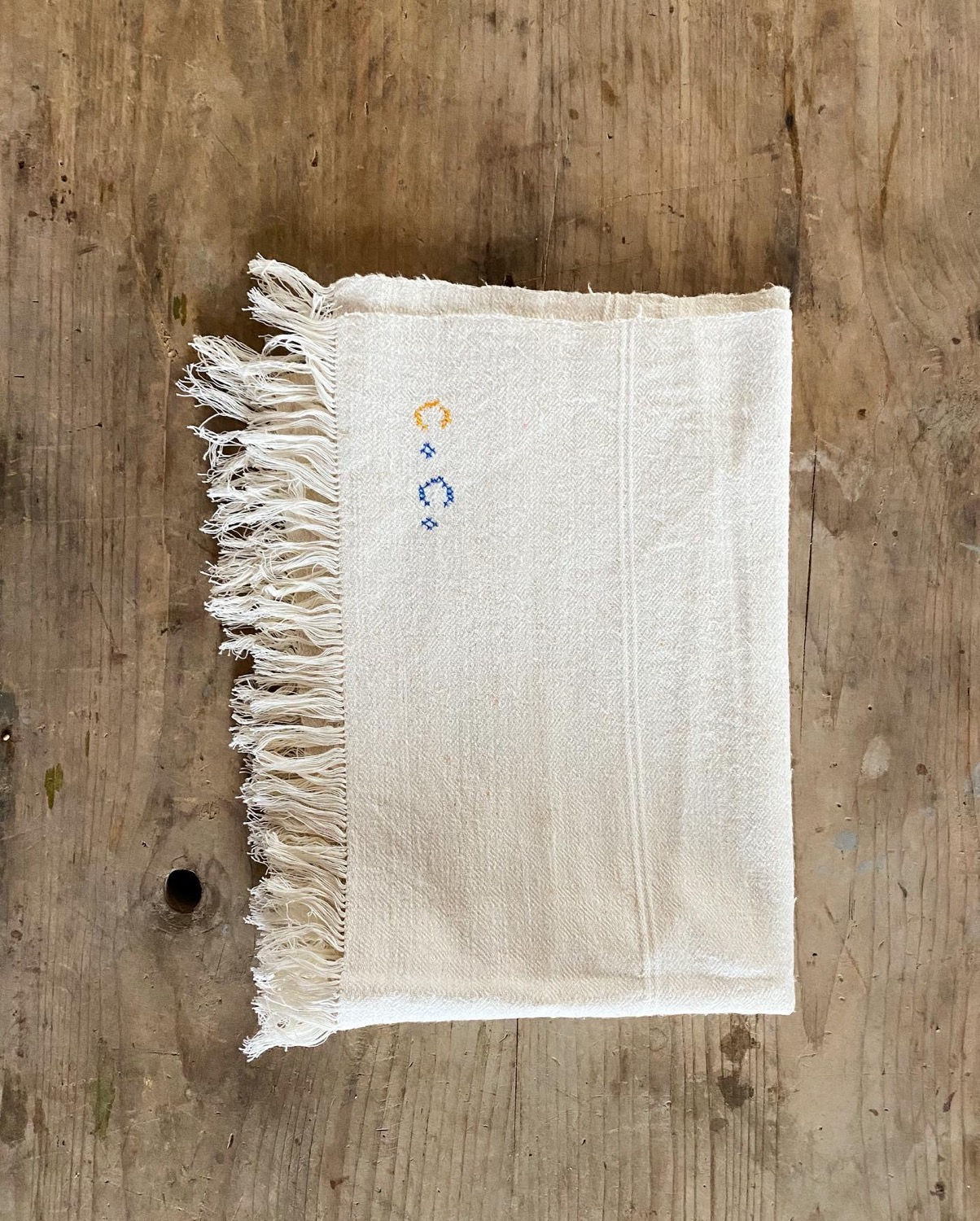 5 Antichi runner in canapa e lino 