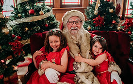 Vintage Santa mini session photo, vintage couch set, Ulverstone Tasmania