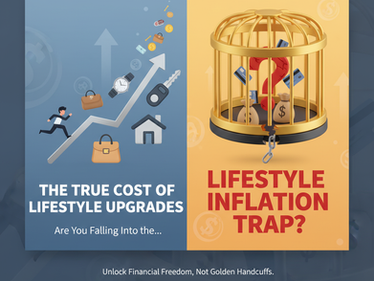 The True Cost of Lifestyle Upgrades: Are You Falling Into the Lifestyle Inflation Trap?