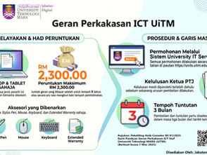 Hebahan ICT Bil 1/2026 : Geran Perkakasan CT UiTM