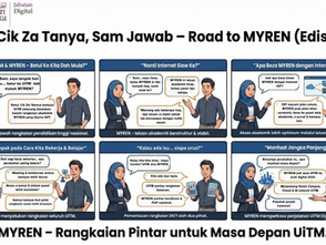 Hebahan ICT Bil 41/2025: "Cik Za Tanya, Sam Jawab - Road to MYREN (Edisi 2)"