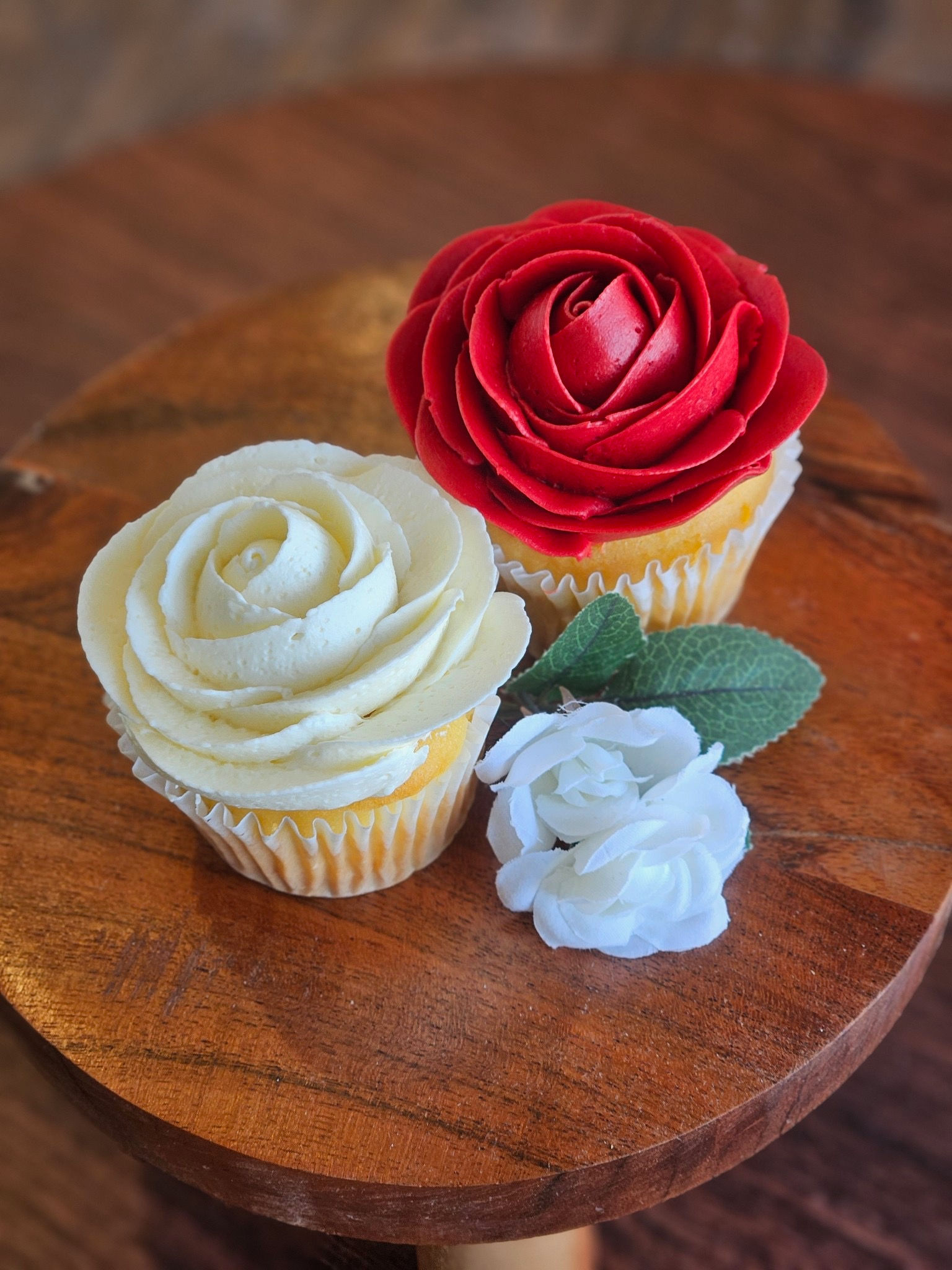 Rose Cupcakes