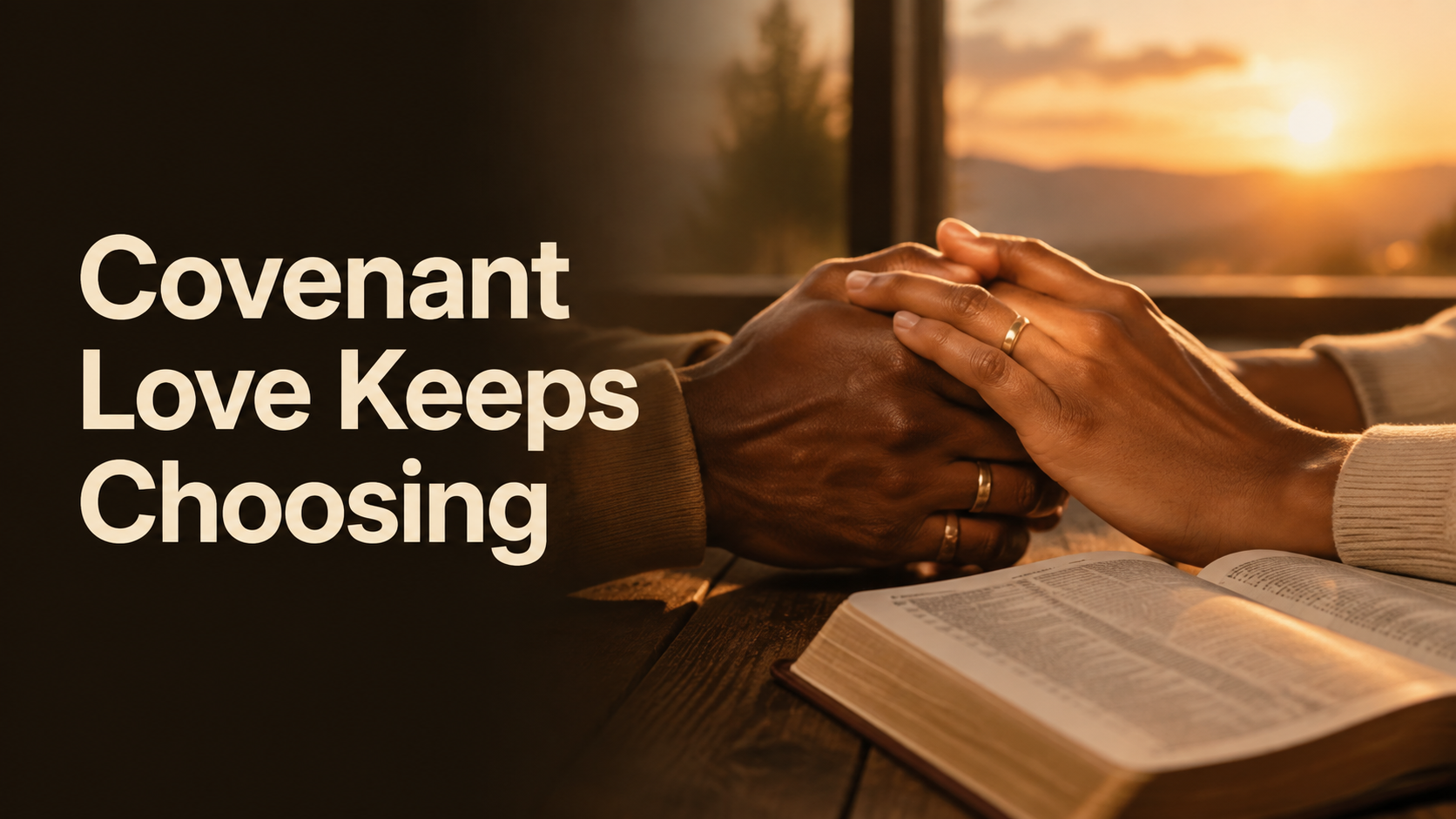 Covenant Love Keeps Choosing — September 14 devotional