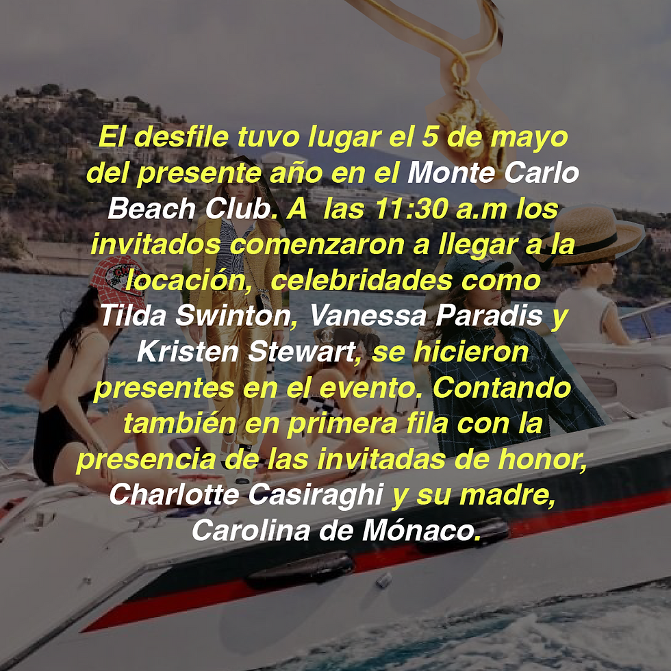 Chanel Crucero 2022/23: Una mirada melancólica al vínculo especial de Montecarlo y Chanel