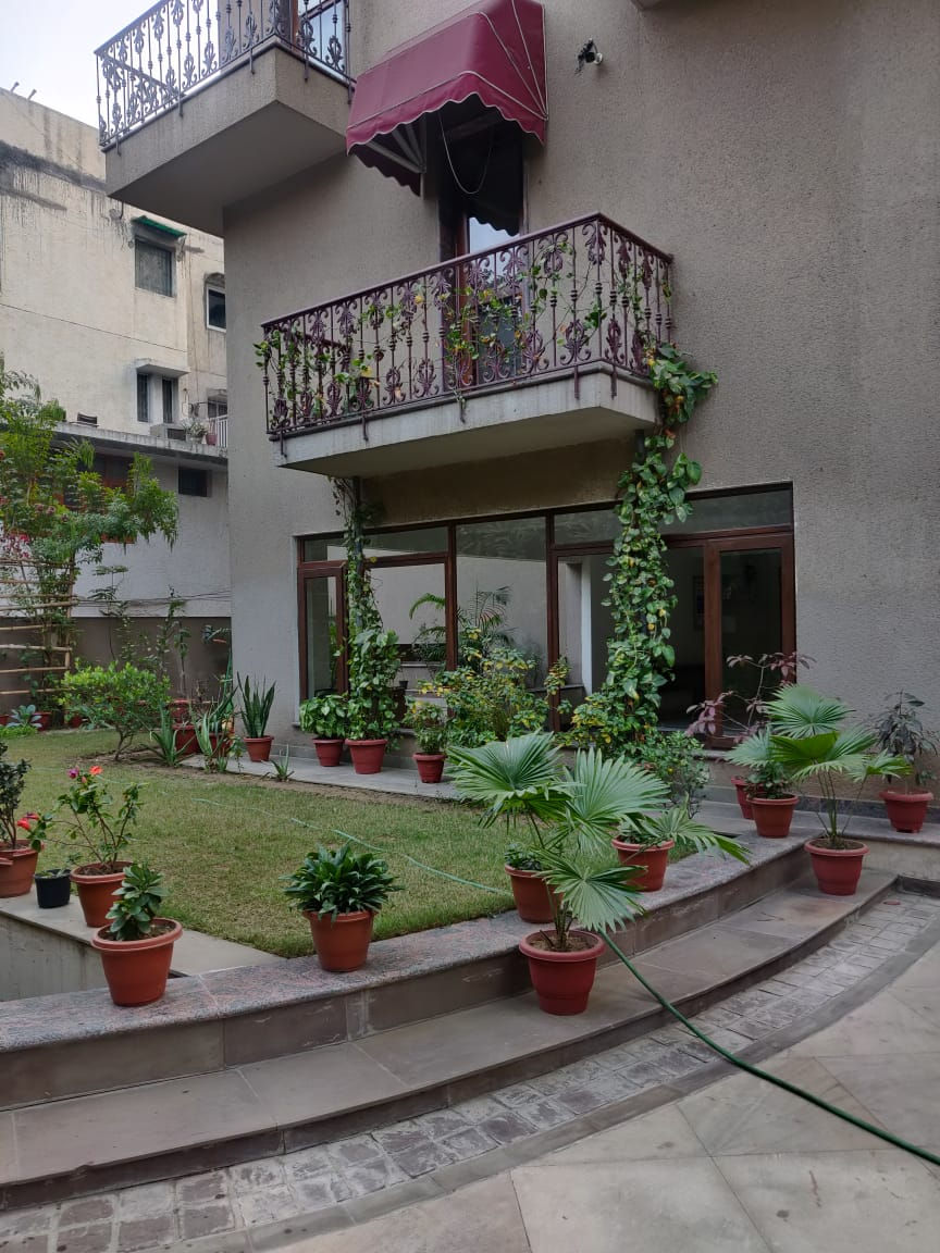 landscaping and built up