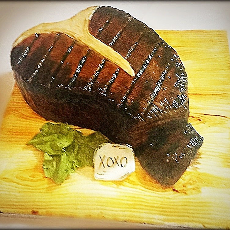 Man Sized Steak Cake