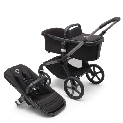 Bugaboo Fox 5 Graphite Chassis and Black Fabric