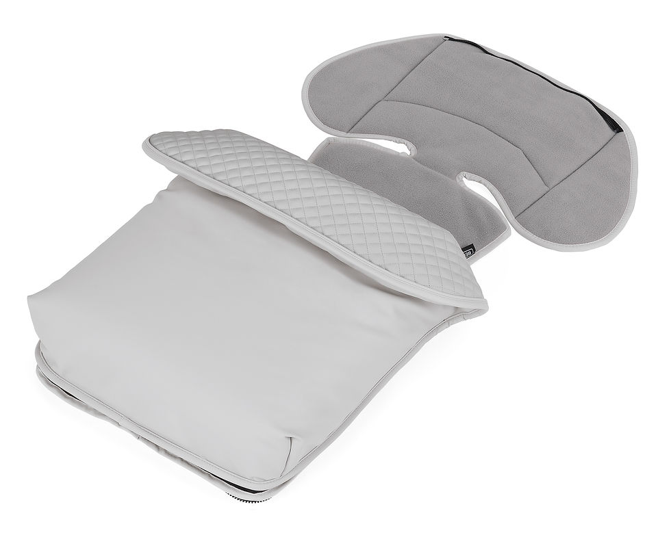 Bebecar IPOP Seat Liner in Polished Pebble