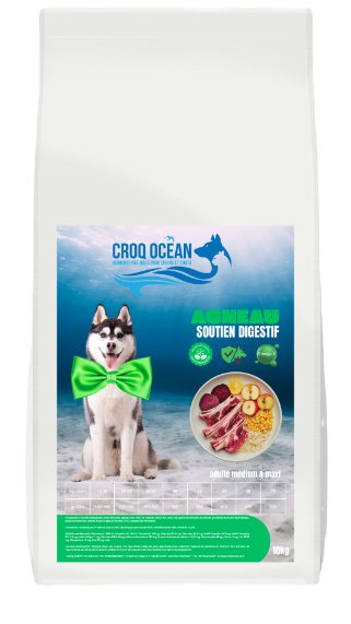 Croquettes Croq Ocean Tradition Soutien Digestif Agneau 10kg