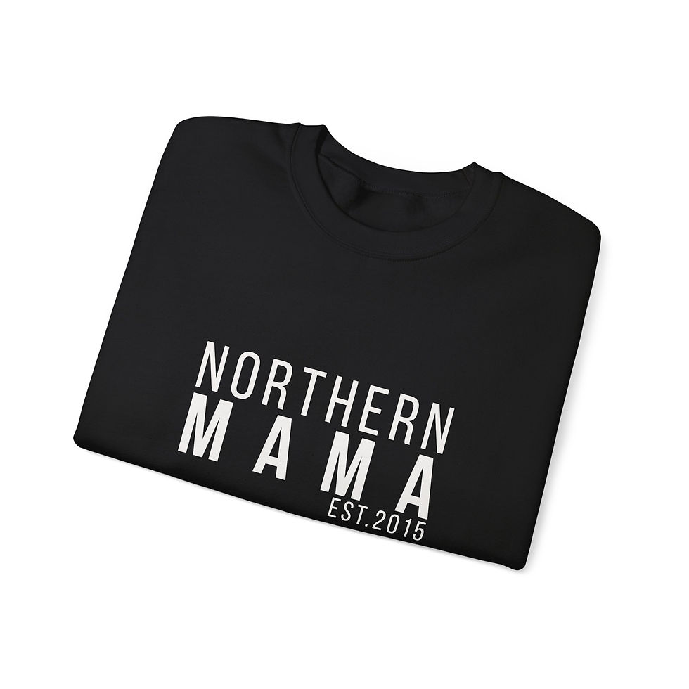 Thumbnail: Custom Mama Sweatshirt Printed | Northern Mama | Wild Rise
