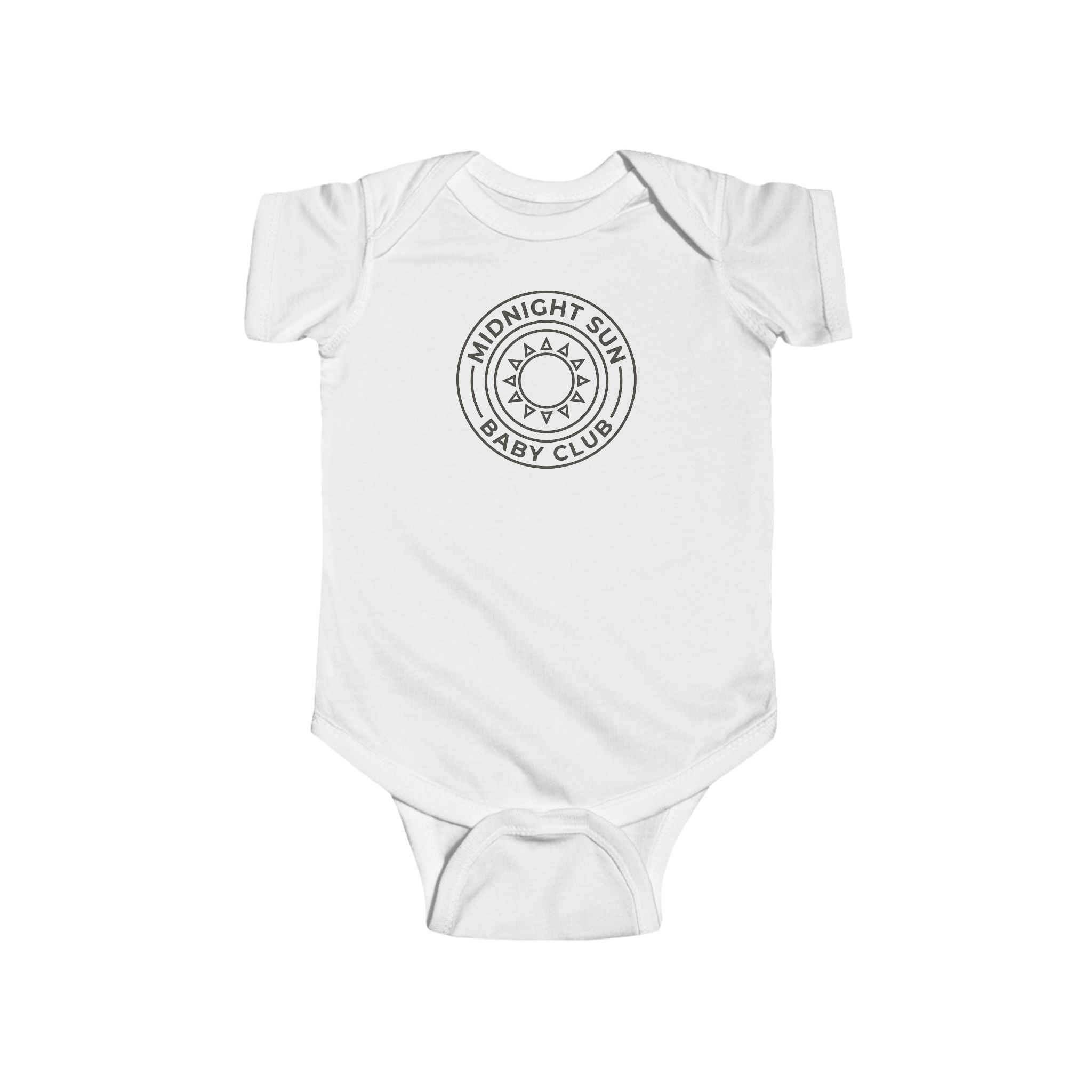 Midnight Sun Baby Club Onesie