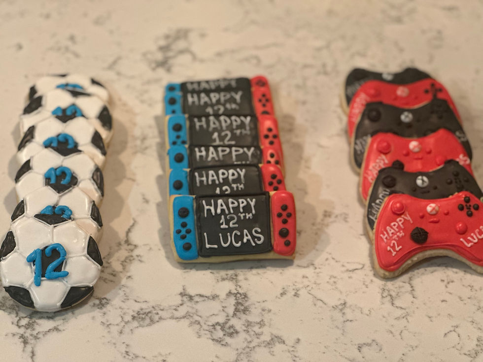 Thumbnail: Decorated sugar cookies