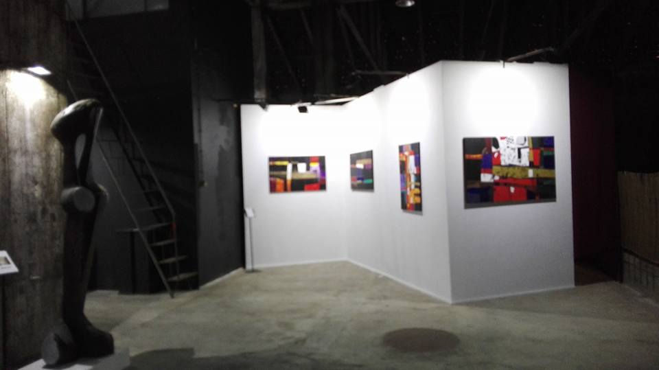 Cubismo en Lady in red