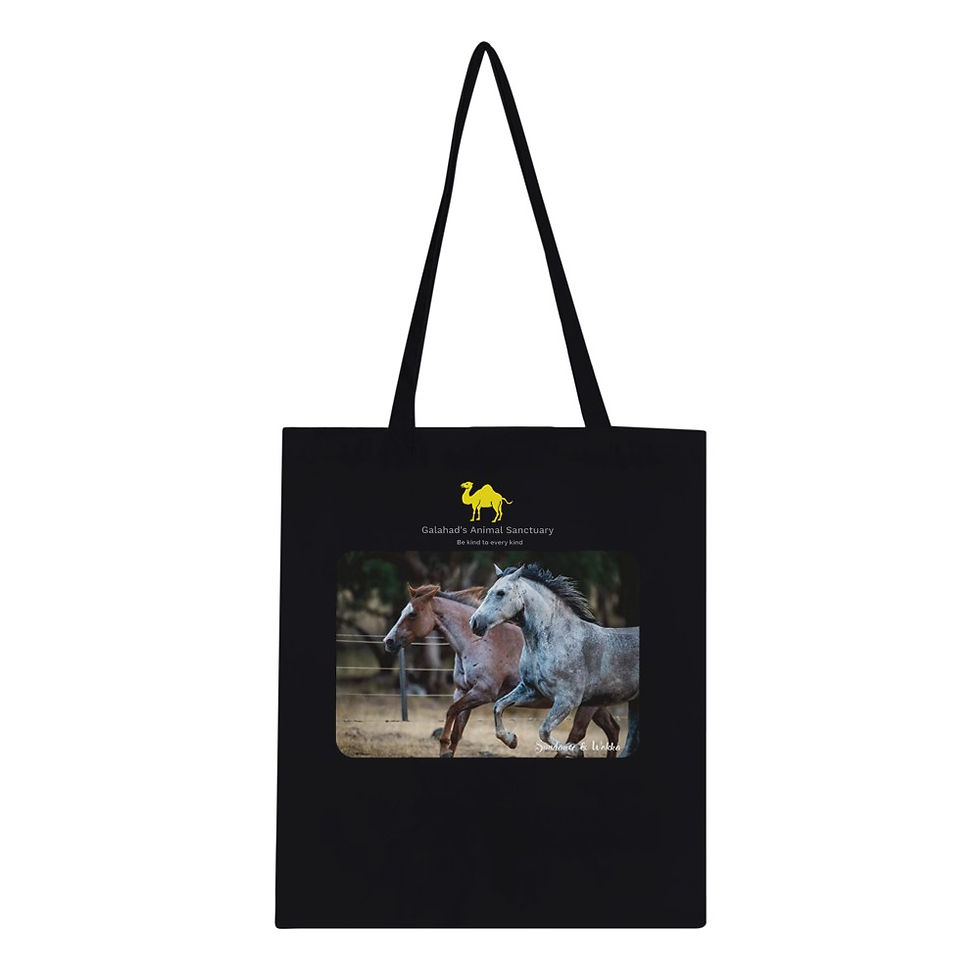 Thumbnail: Eco-Friendly Galahad's Animal Sanctuary Tote Bag - Lots of photos to choose from
