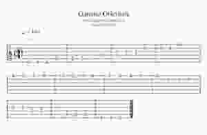 Téléchargez la Tablature de cette Gamme Orientale