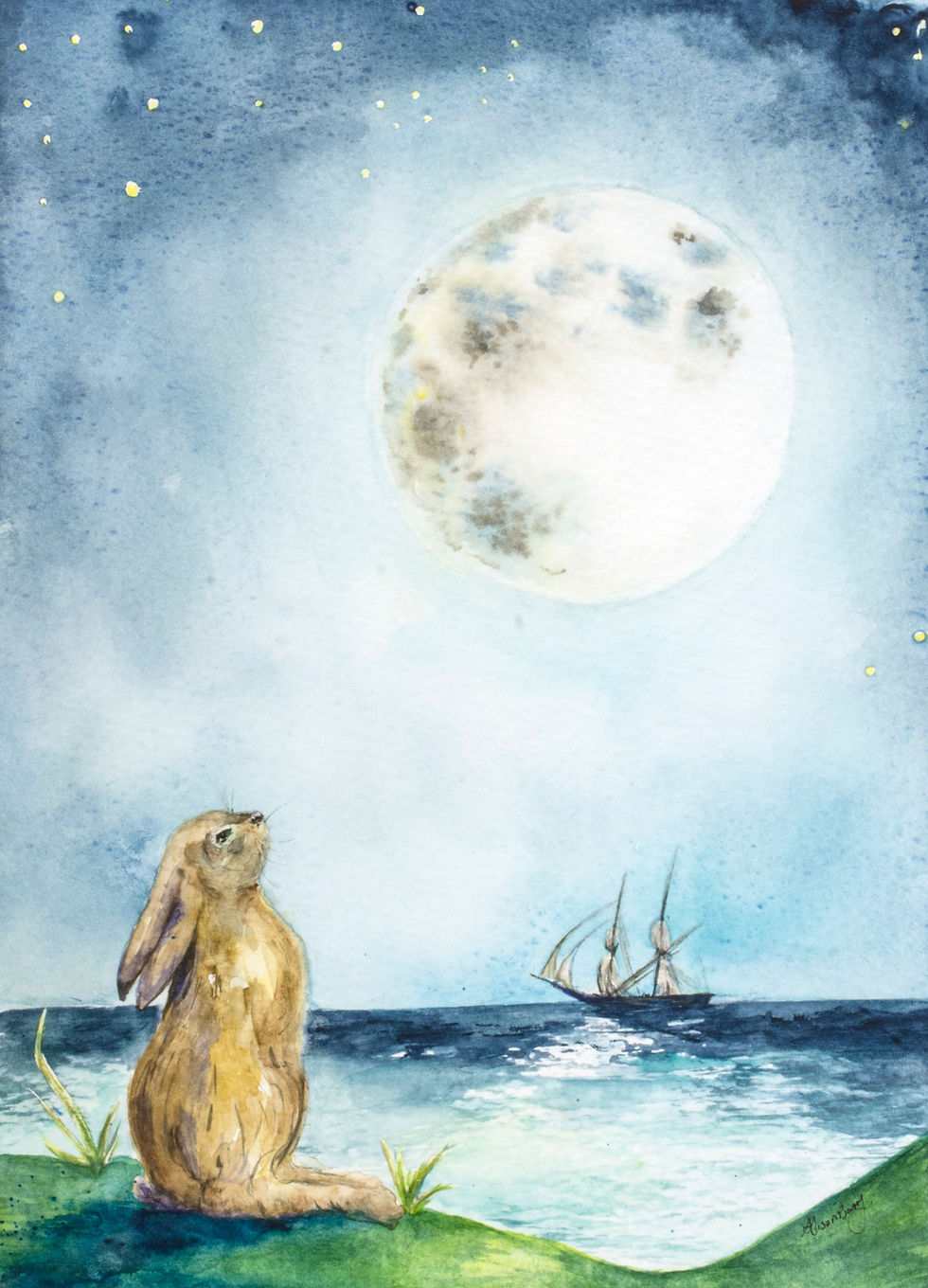 For the Moon Never Beams..