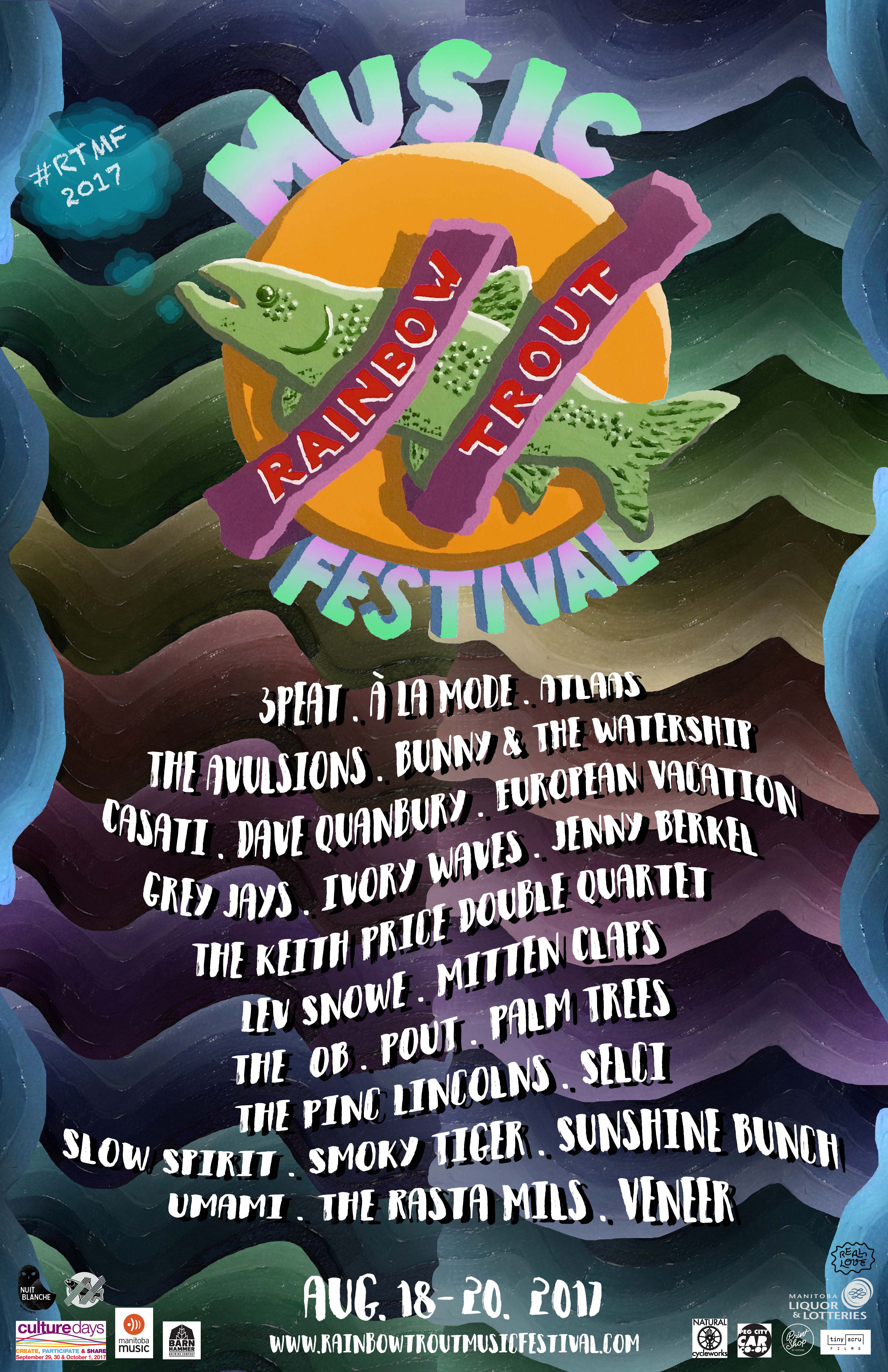 Add A Little Rtmf To Your Summer Rainbow Trout Music Festival Eastman Tourism