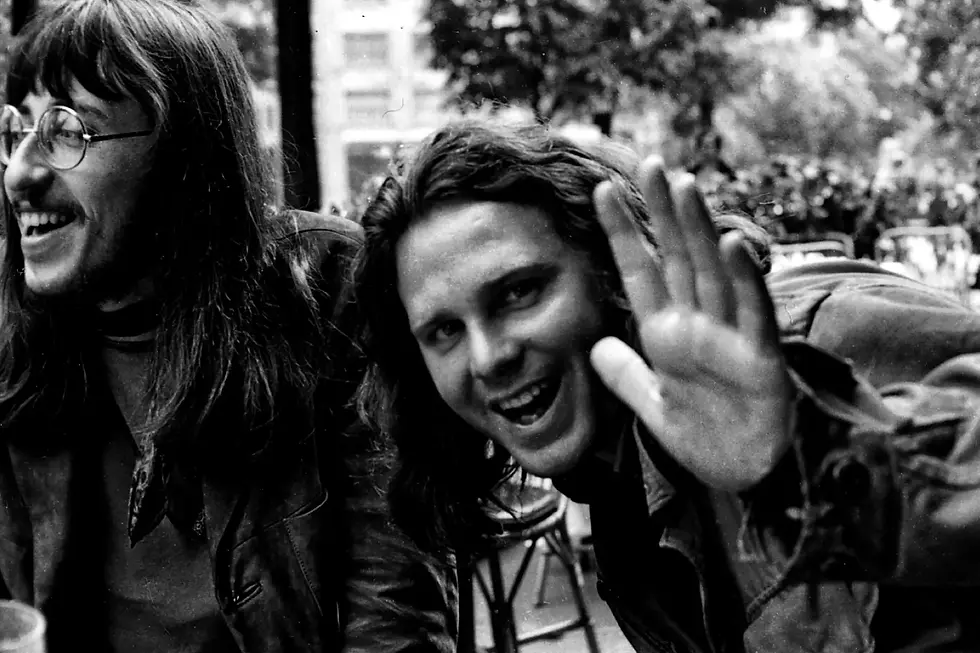 Jim Morrison con Hervè Muller a Parigi, pochi giorni prima della morte