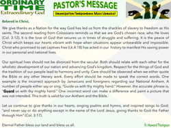 Pastor's Message - 27 Emancipation_Indep